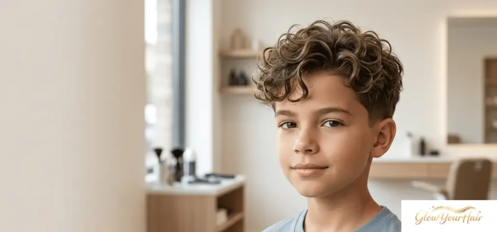 Short Layered Curly Cut