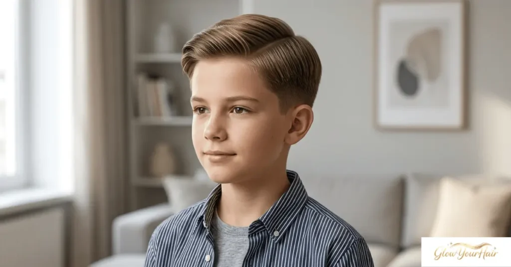 Classic Side Part with Taper