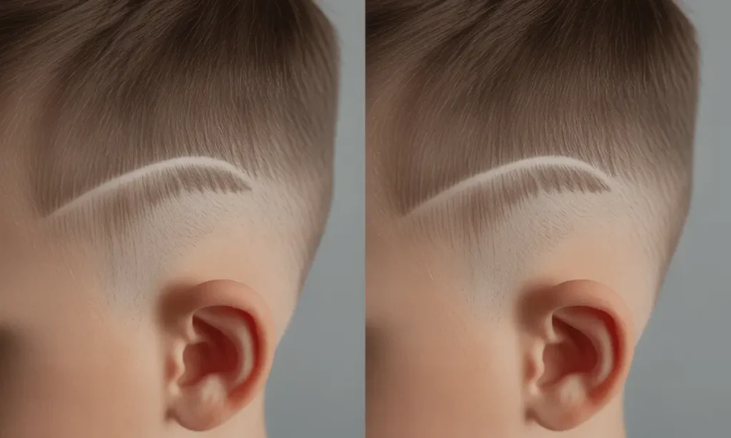 Mid Fade Haircut for Boys