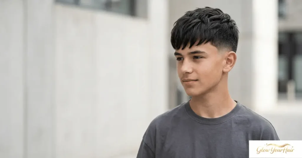 Short Textured Fringe