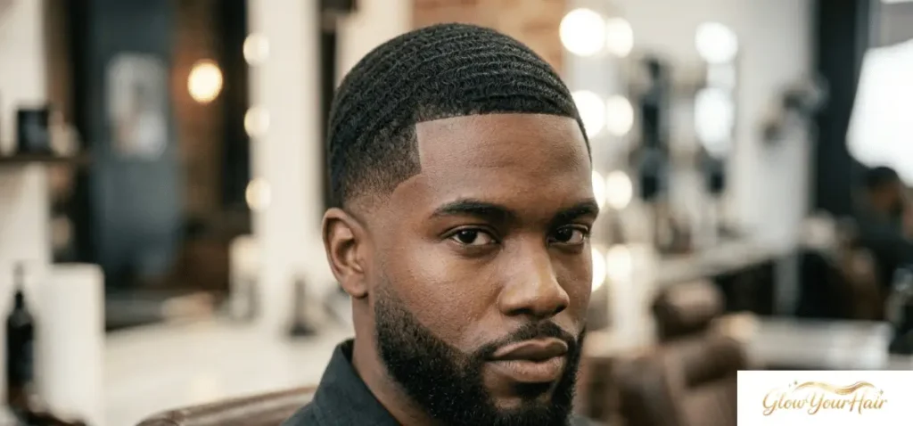 Low Taper Fade with 360 Waves