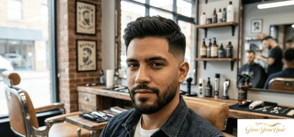 Mid Natural Fade Hairstyle