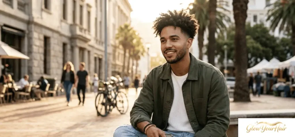 Natural Fade with Textured Top