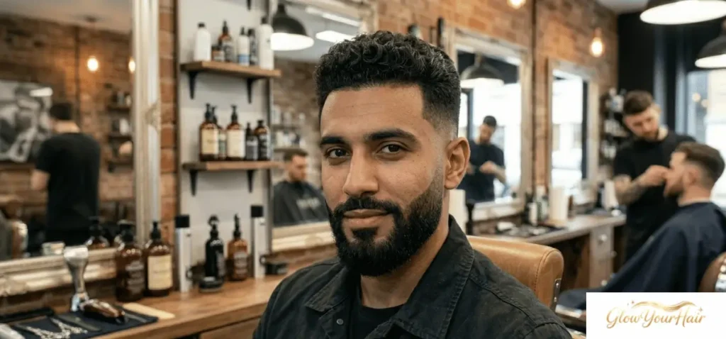 Natural Fade with Beard
