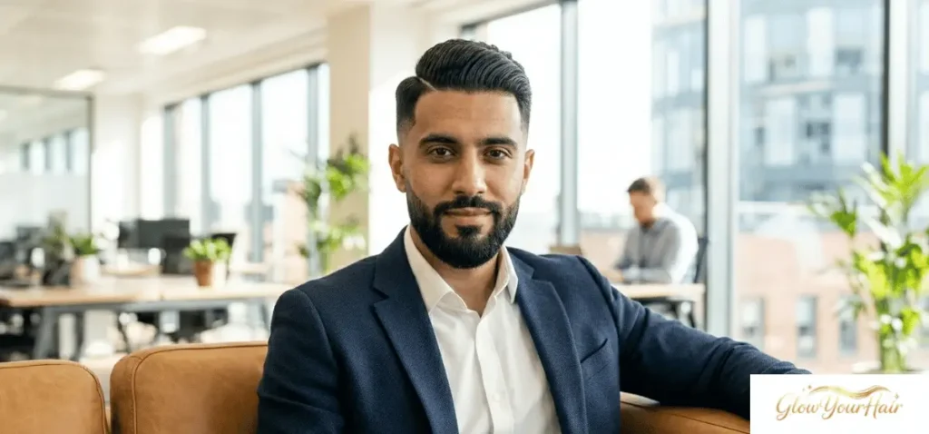 Natural Fade Comb Over