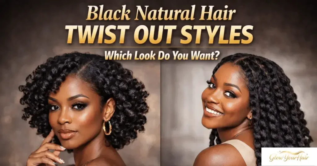 Black Natural Hair Twist Out Styles