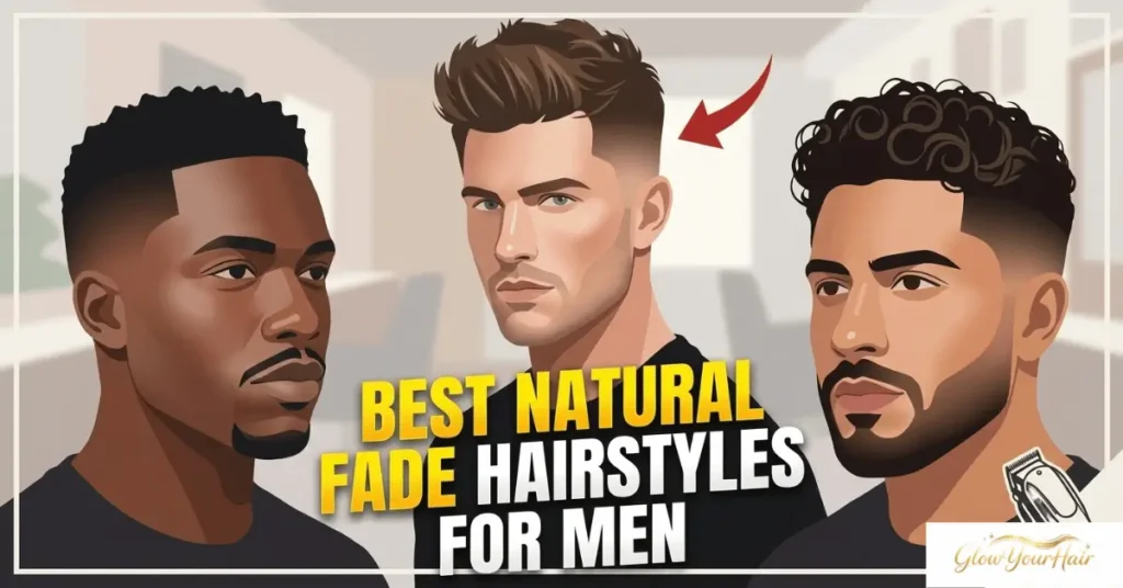 Natural Fade Hairstyles for Men