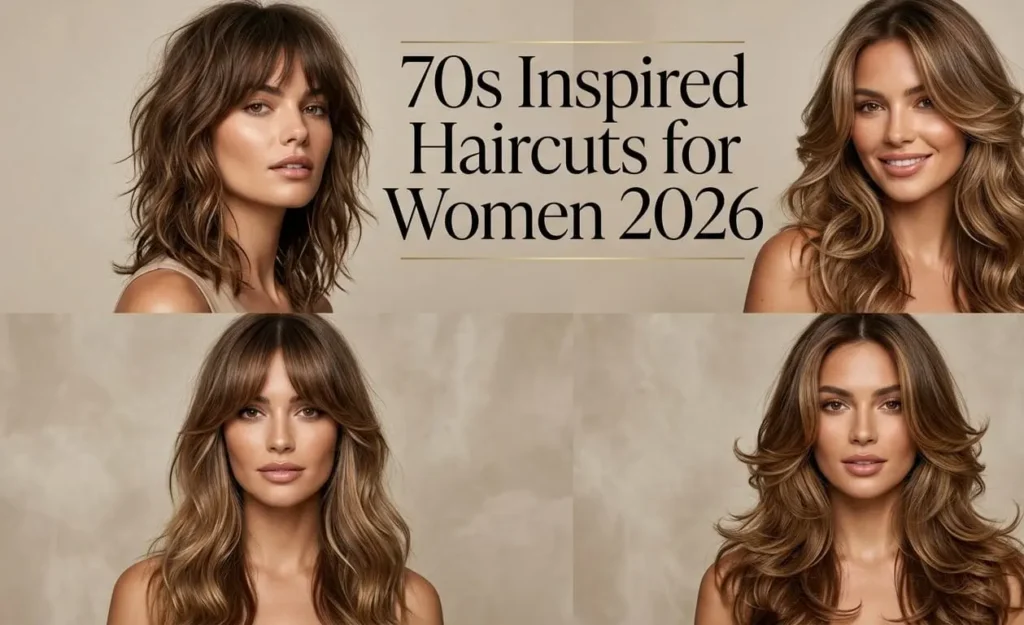 70s Inspired Haircuts for Women 2026