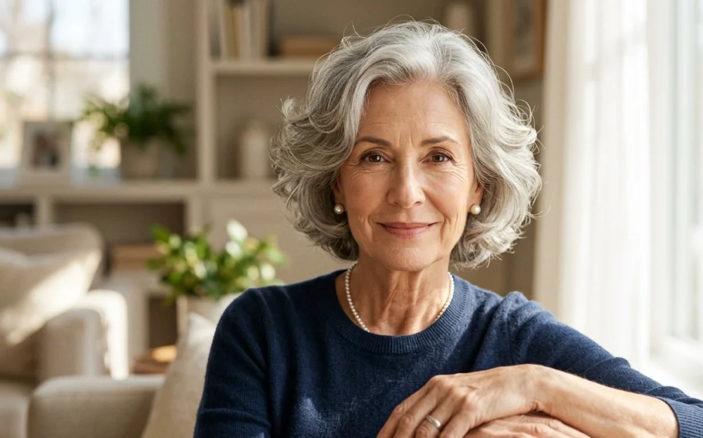Gray Hairstyles for Older Women