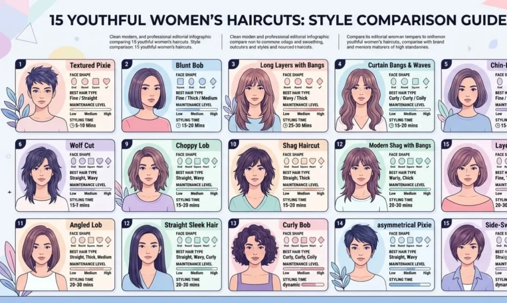 Haircuts That Make You Look Younger