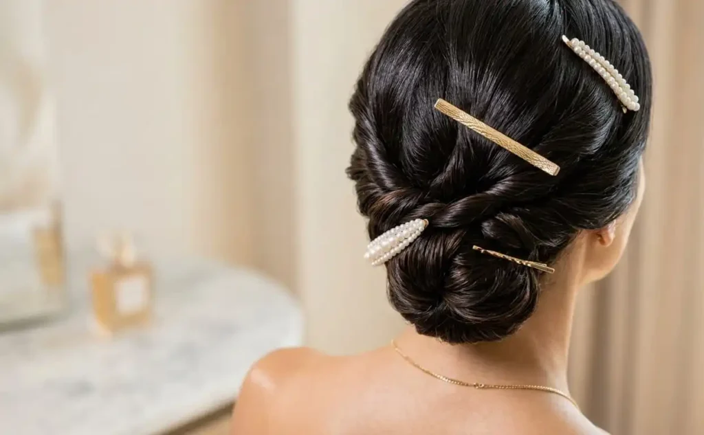 How to Do an Elegant Twisted Updo for Women