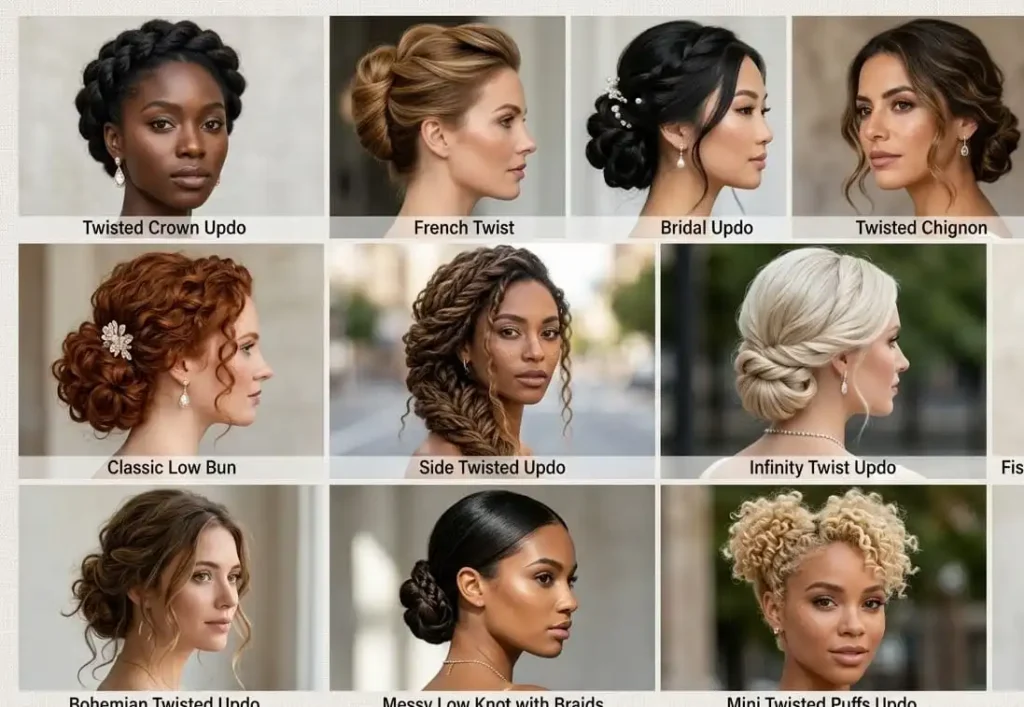 How to Do an Elegant Twisted Updo for Women: Easy Step-by-Step Guide How to Do an Elegant Twisted Updo for Women