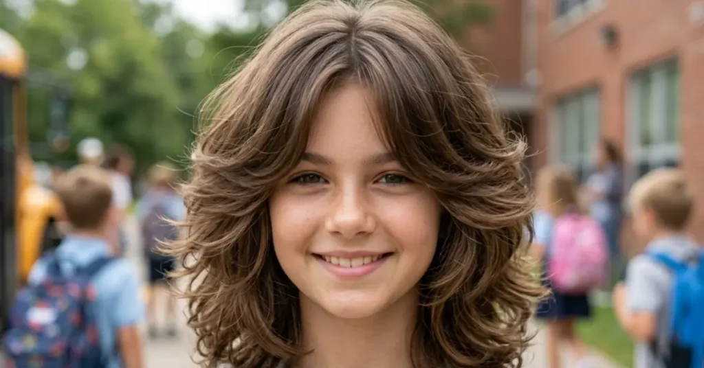 butterfly haircut