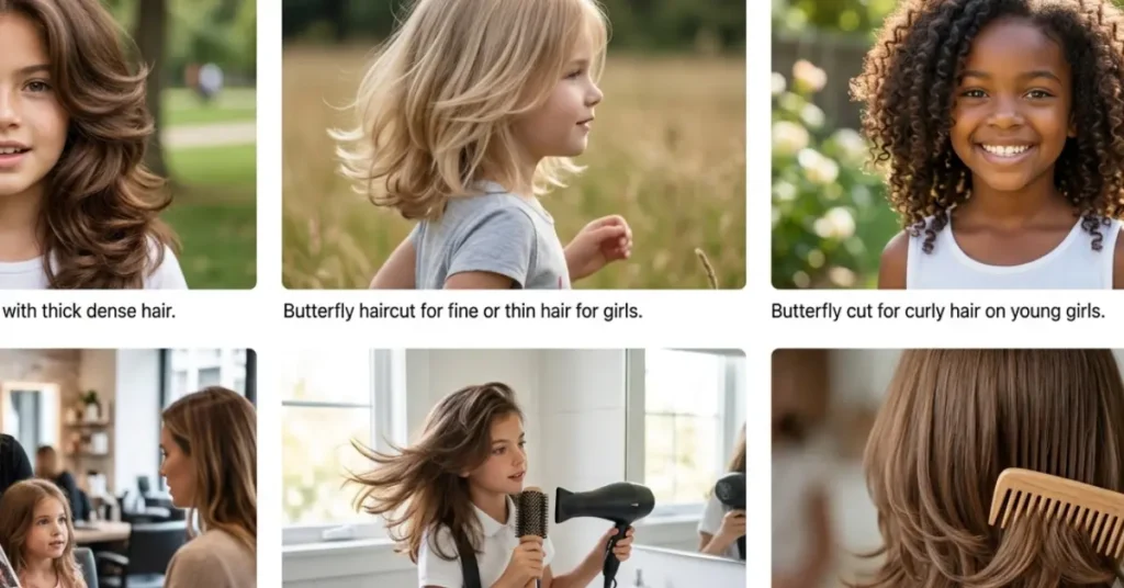 butterfly haircut
