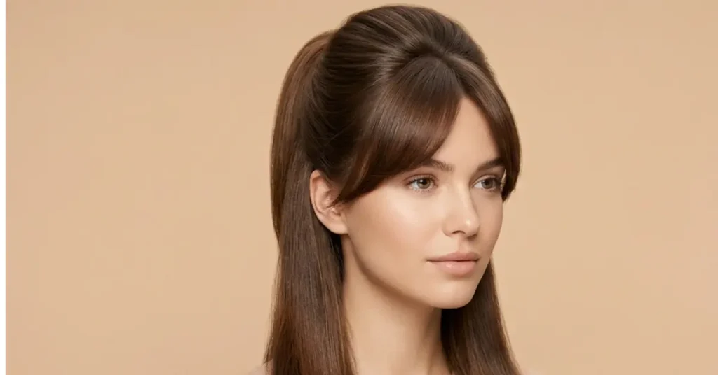 Half Up Half Down Haircut