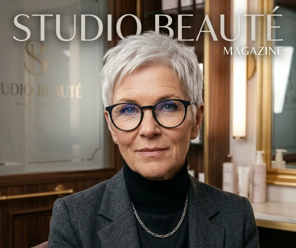 Short Hairstyles for Women Over 50 With Glasses: