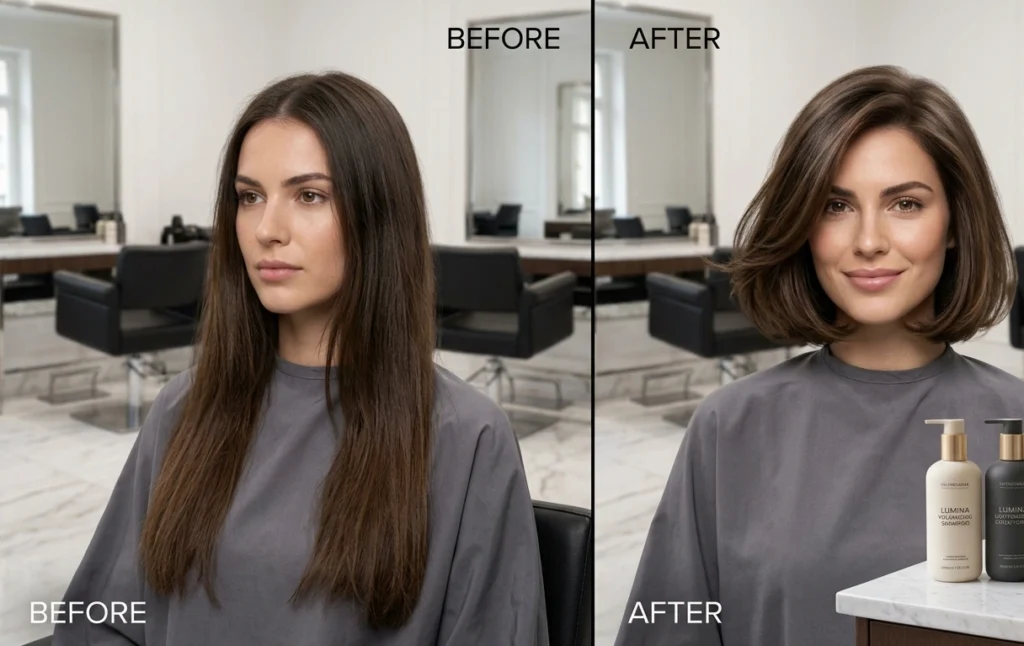 Chin-Length Haircuts