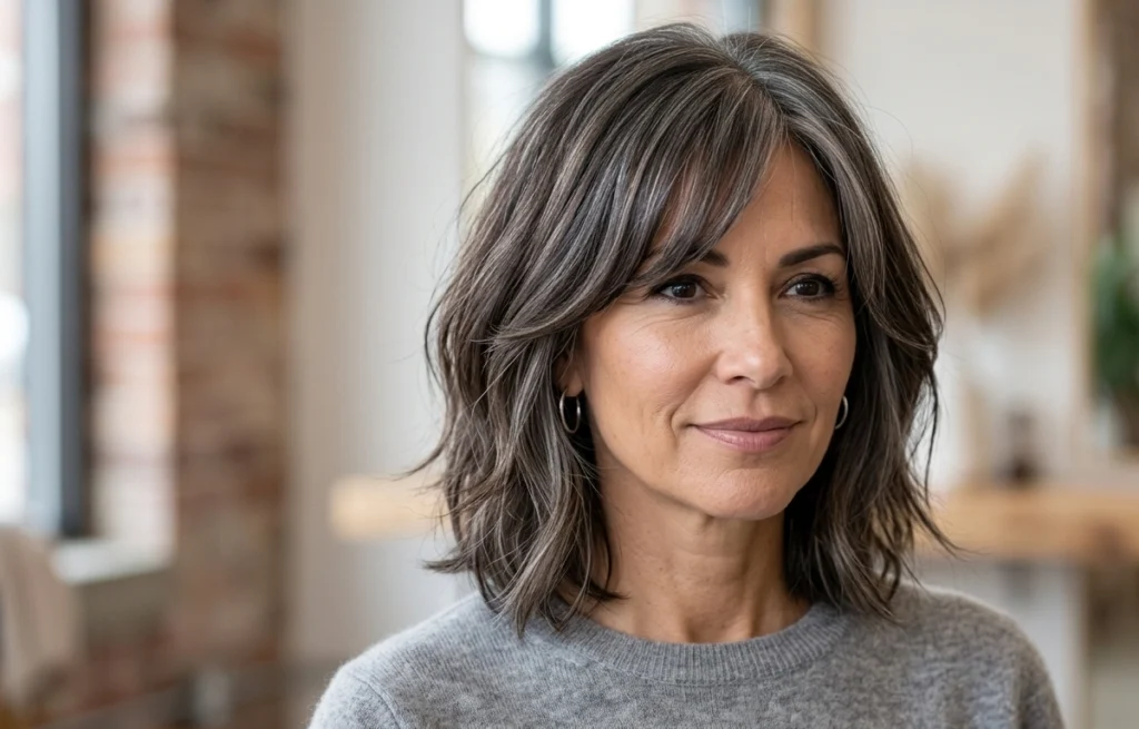 Gray Blending for Dark Hair